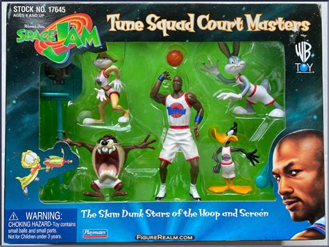 Tune Squad Court Masters Space Jam Box Sets Playmates Action Figure