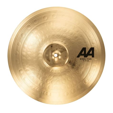 DISC Sabian AA El Sabor 16 Crash Cymbal Brilliant Finish At Gear4music