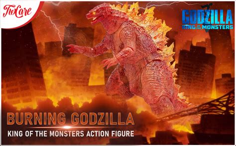 Twcare Exclusive Burning Godzilla Action Figure Not Toys Very Breakable For