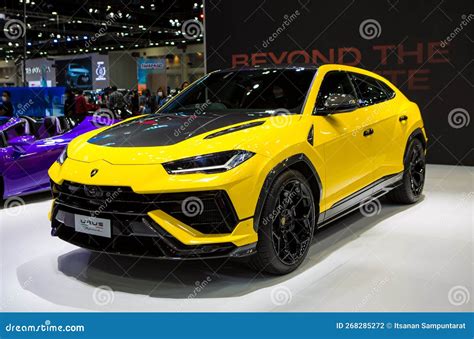 Lamborghini Urus Presented In Motor Expo Editorial Photography