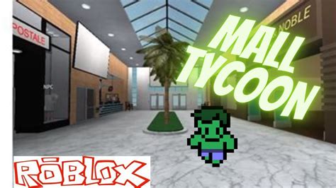 Roblox Mall Tycoon Youtube