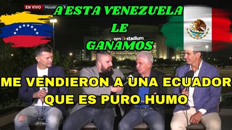 Reacción prensa Mexicana y Ecuatoriana sobre el triunfo Vinotinto YouTube