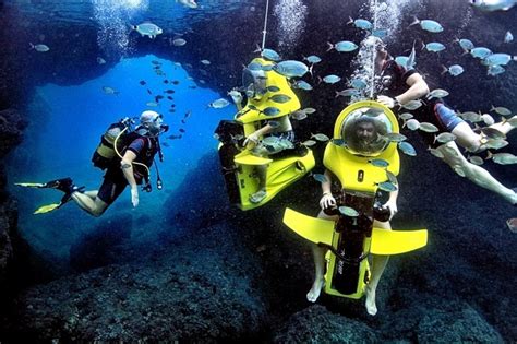 James Bond style dive scooter comes to Maldives