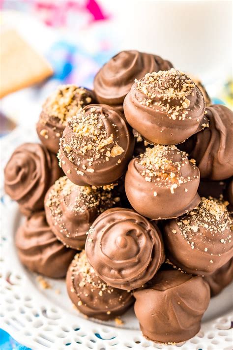 Peanut Butter Balls Graham Crackers