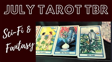 July Tarot Tbr Feat Huge Fantasy Scifi Novels Youtube