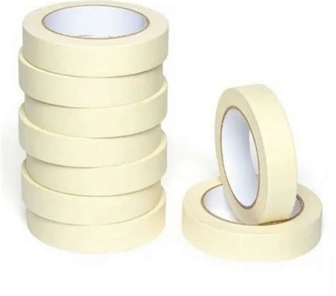 White Crepe Paper Masking Tape Packaging Type Roll At Rs Piece In