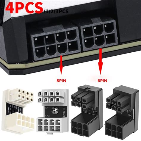 Pcs Atx Pin Pin Female To Male Degree Angled Turning