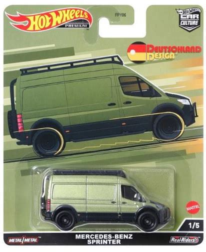 Hot Wheels Car Culture Deutschland Design Mercedes Benz Sprinter HCJ HLJ