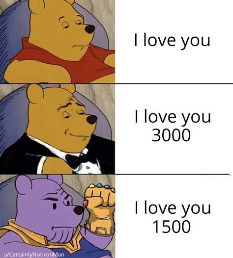 I Love You 3000 Rmemes