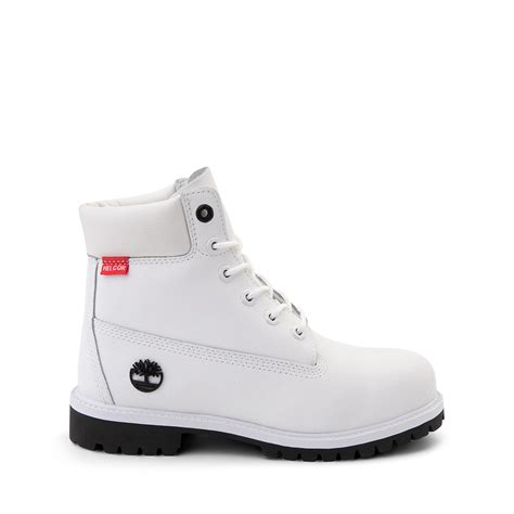 White Timberland Boots