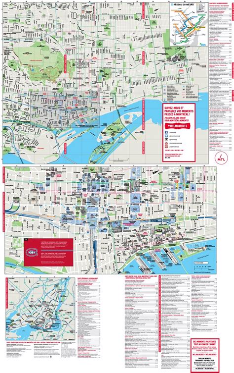 Montreal tourist attractions map - Ontheworldmap.com