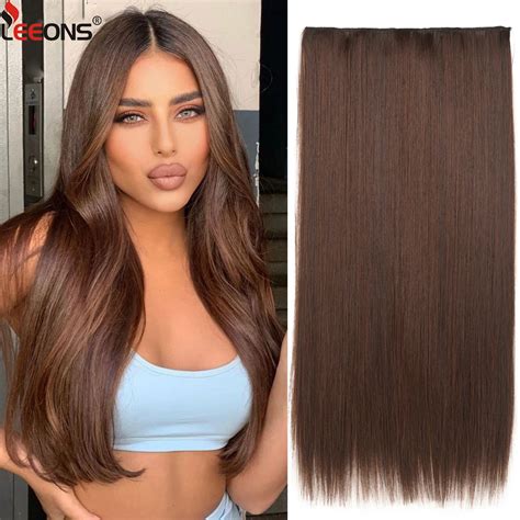 Extensiones De Cabello De Una Pieza Para Mujer Extensiones De Cabello