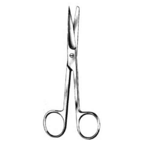 Operating Scissors Straight Sharp Blunt 13cm Medical Instruments