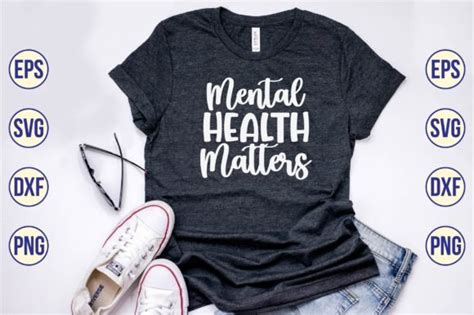 Mental Health Matters Svg Graphic By Sadiqul7383 · Creative Fabrica