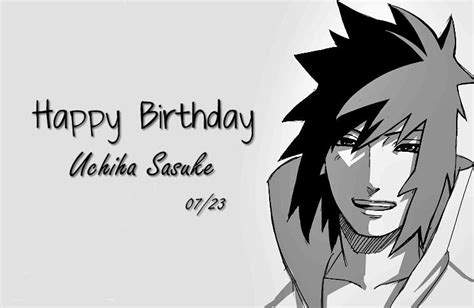 Happy Birthday Uchiha Sasuke Fan Art Fanpop