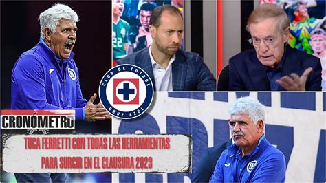 LIGA MX TUCA FERRETTI Tiene Plantel Suficiente Con El CRUZ AZUL Para