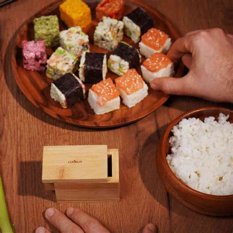 Appareil à sushi et maki Cookut Facile et rapide