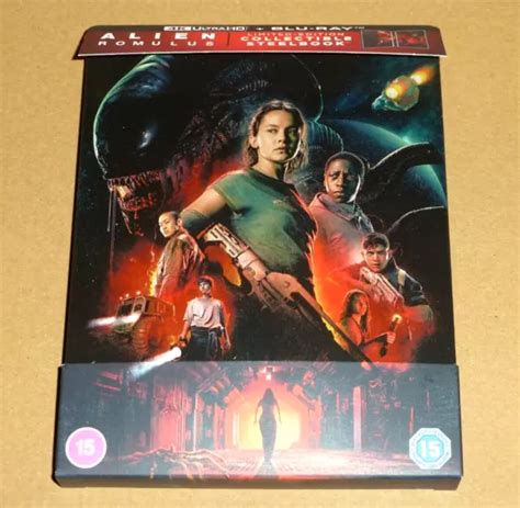 Alien Romulus 4k Ultra Uhd Blu Ray Uk Limited Edition Steelbook 2