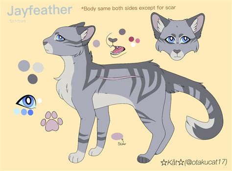 Jayfeather Ref For The Map I Actually Quite Like This One💖💕kåt