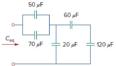 Find The Equivalent Capacitance Seen At The Terminals Of The Circuit In