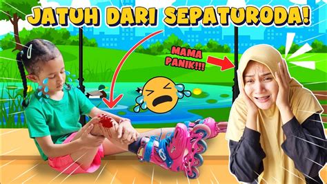 Qaireen Jatuh Dari Sepaturoda Mama Panik Kena Prank Youtube