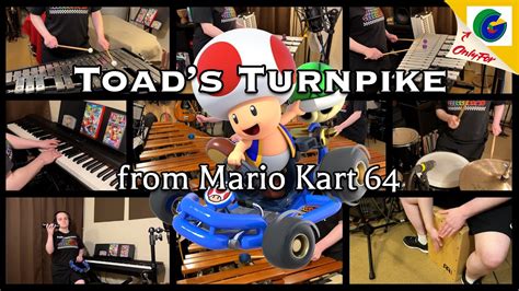 Toads Turnpike Mario Kart 64 Percussion Ensemble Cover V Ron