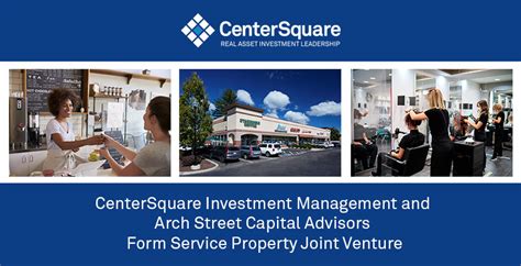 Centersquare Investment Management And Arch Street Capital Advisors