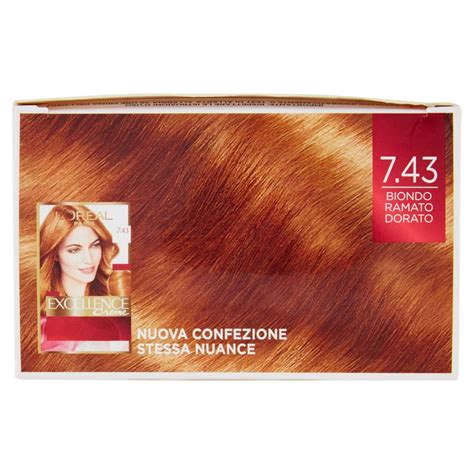 LOREAL Excellence No Golden Copper Blonde Hair Dye Shop Copper Gold Blonde