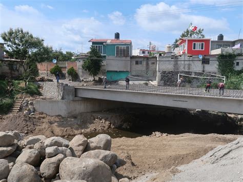 Contin A Reconstrucci N Del Puente Vehicular Los Sabinos En El