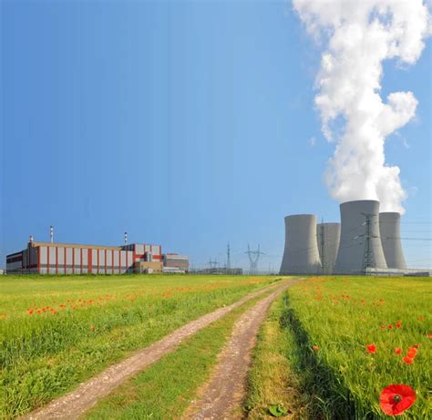 Nuclear Power Plant Stock Photo Kubais