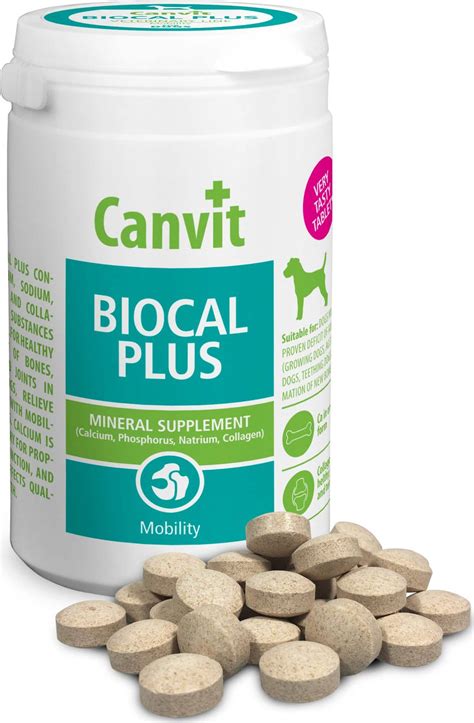 Кальций для собак Canvit Biocal Plus таблетки 500 шт – купить в Киеве ...