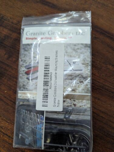 Granite Grabbers Dishwasher Mounting Brackets Brand New Ebay