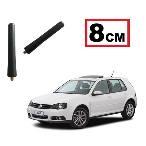 Mini Haste Antena Teto Metal Cm Vw Volkswagen Golf Confortline