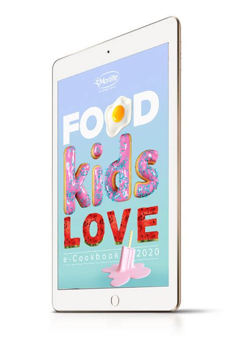 Food Kids Love Ecookbook Morlife Aus