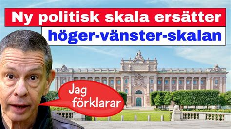 Ny politisk skala ersätter höger vänster skalan YouTube