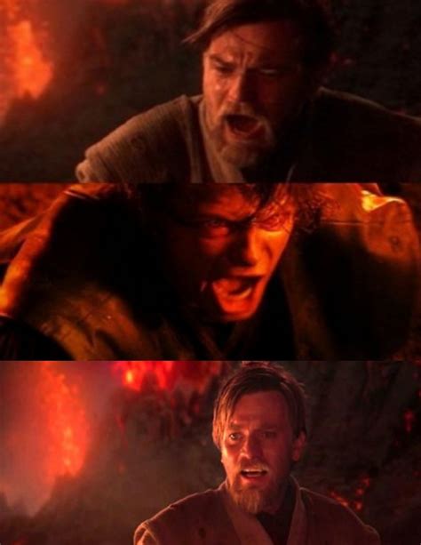 Create Meme Obiwan And Anakin Obi Wan Kenobi Meme Anakin And Obi Wan