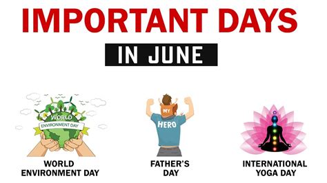 Important Days In June 2024 Leta Shayna