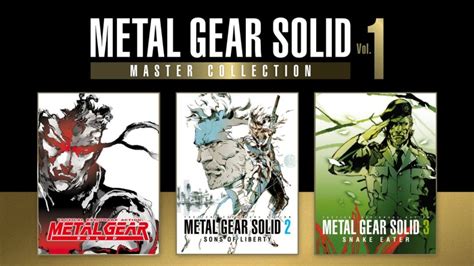 Metal Gear Solid Master Collection Vol Release Date Games