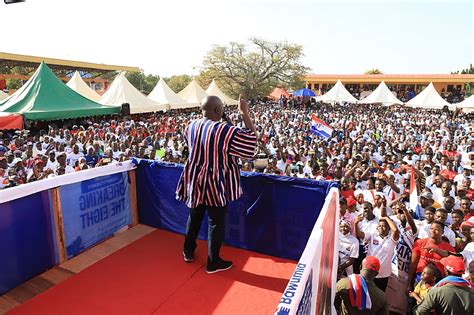 Npp Flagbearer Race Bawumia Rounds Up Nationwide Rally In Bolga