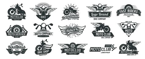 Motorcycle Badges Bikers Club Emblems Motorbike Custom Repair And