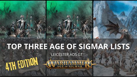 Top Three Aos Lists For The Leicester Aos Gt Woehammer