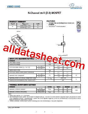 Vbbd D Datasheet Pdf Vbsemi Electronics Co Ltd