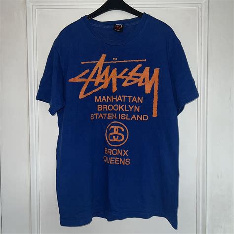 Vintage Stüssy T Shirt Bought From The New York Shop Depop