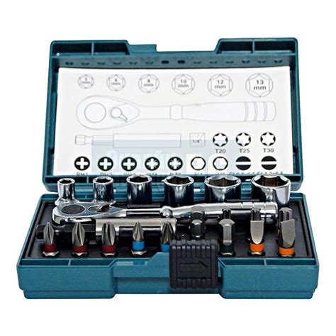 Kit Chave De Catraca Bits E Soquetes B 54081 Makita Parcelamento