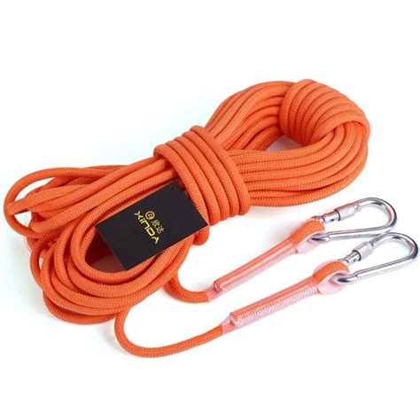 New 10M Professional Rock Climbing Rope Cord 9.5mm Diameter High ...