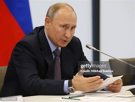 Russian President Vladimir Putin Speeches During His Meeting With