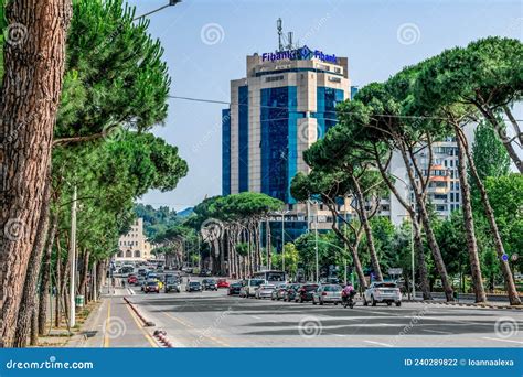 Cityscape And Boulevard De Launay In The Background West Of The City