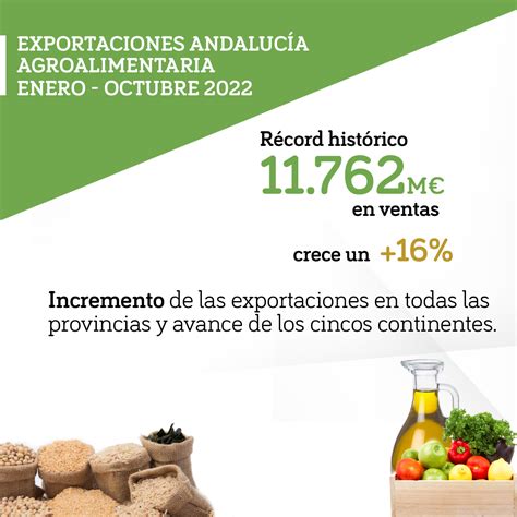 Las Exportaciones Agroalimentarias Andaluzas Crecen Un Interanual