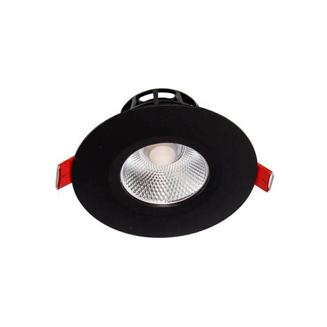 Cobpro1 10W Dimmable LED Downlight Black Warm White COBPRO1 BK 830