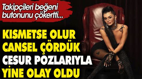 Kısmetse Olur Cansel Çördük cesur pozlarıyla yine olay oldu